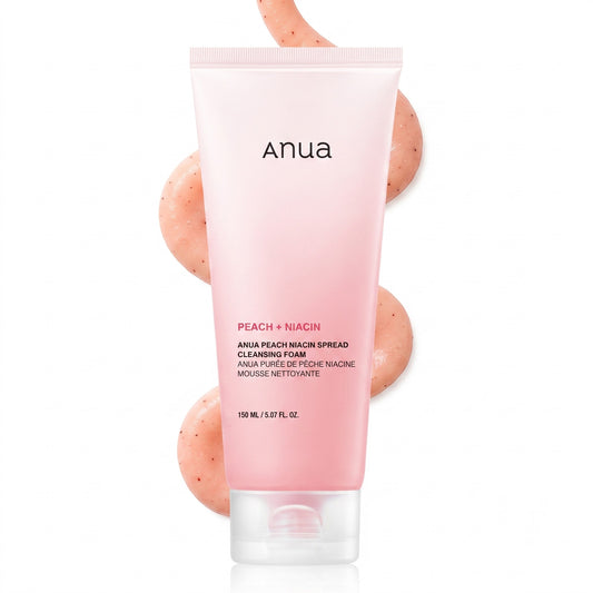 Anua Peach Niacin Spread Cleansing Foam 150ml