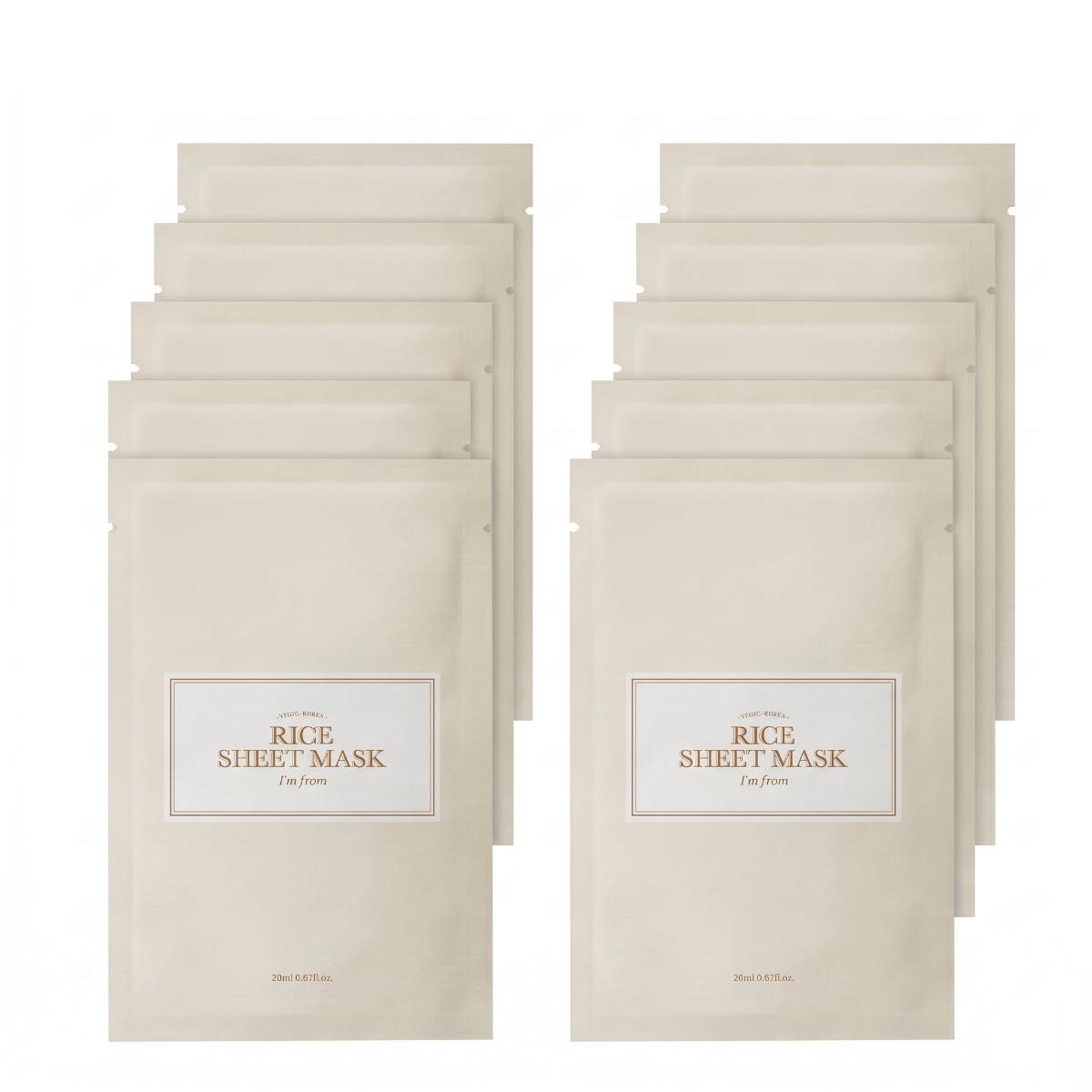 I'm From Rice Sheet Mask 10 Sheets