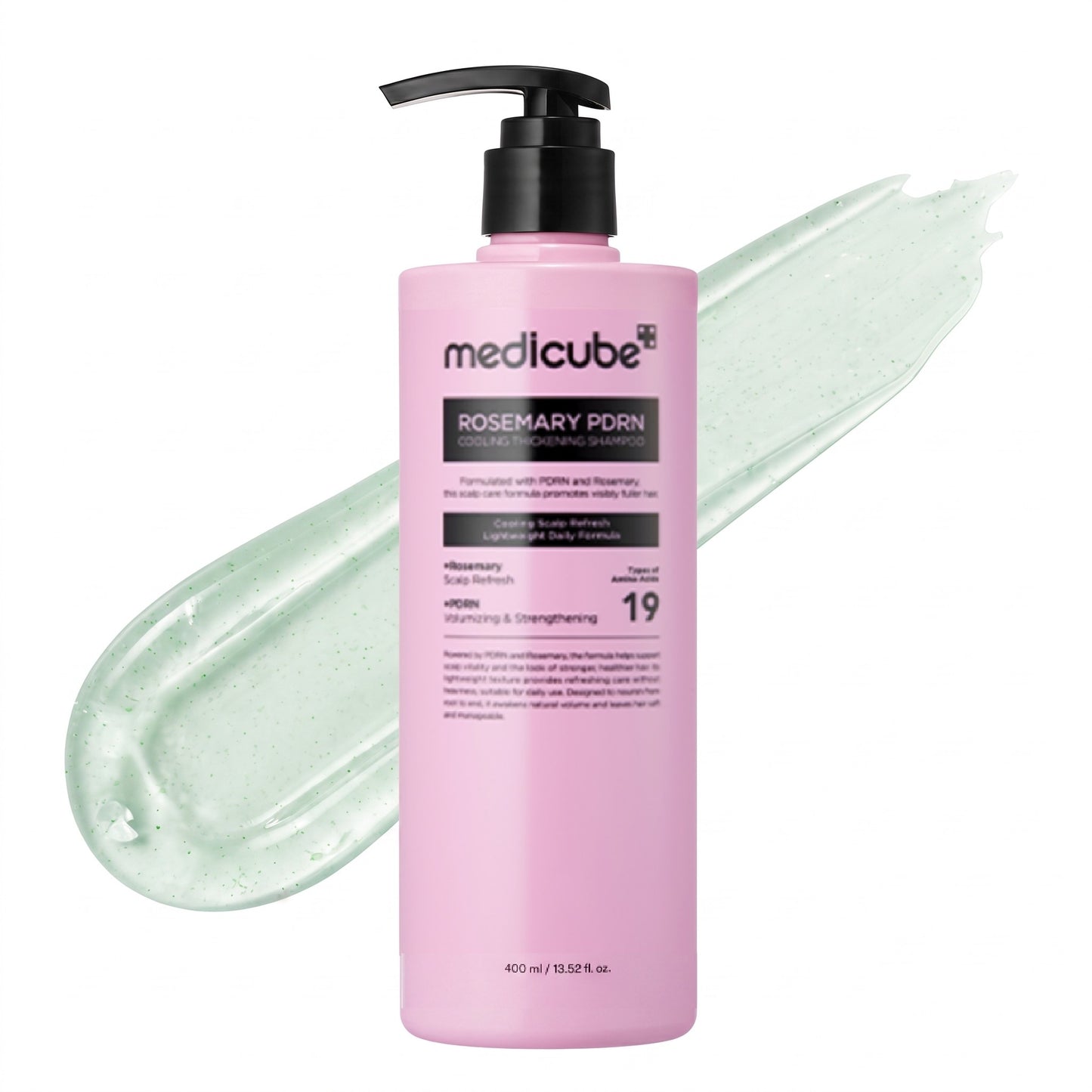 medicube Rosemary PDRN Cooling Thickening Shampoo 400ml